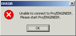 Pro-E Error